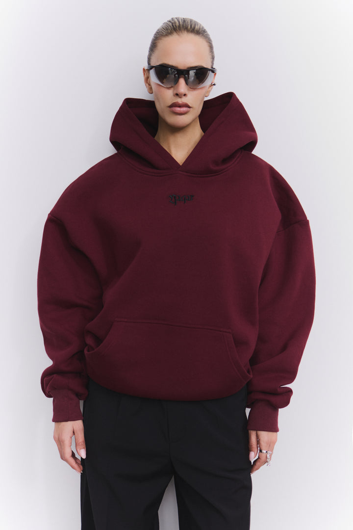 Burgundy Hoodie